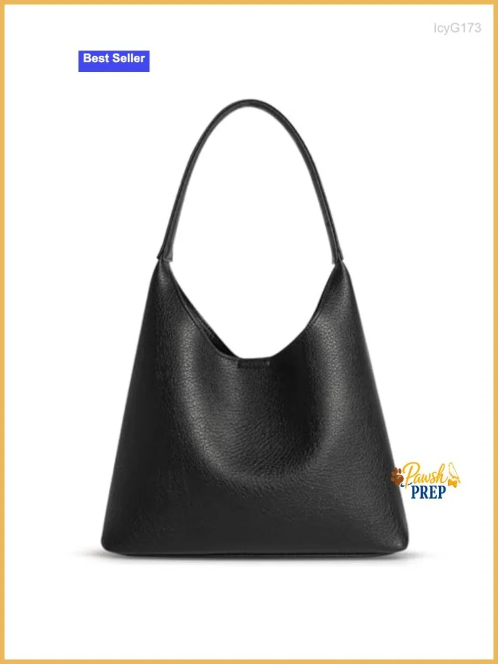 Slouchy Hobo Shoulder Bag for Women Vegan Leather Small Purse Compact Everyday